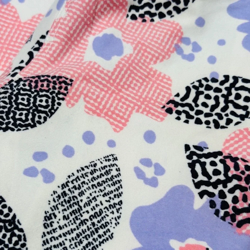 LuLaRoe Girls Kids‎ Leggings Pink Lavender Floral Sizes 2T-6+ Size S/M NWT